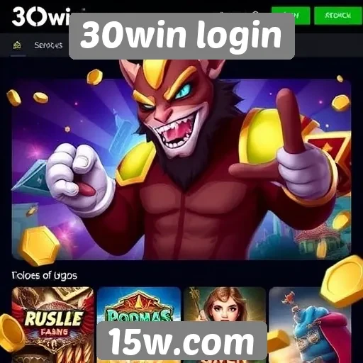 Tabela de jogos disponíveis no 30win login